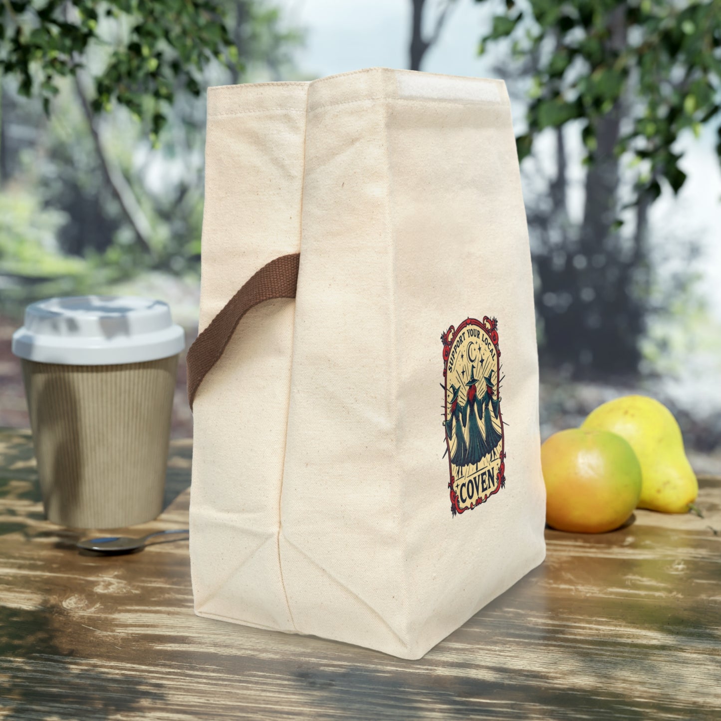 Coven Canvas Lunch Bag