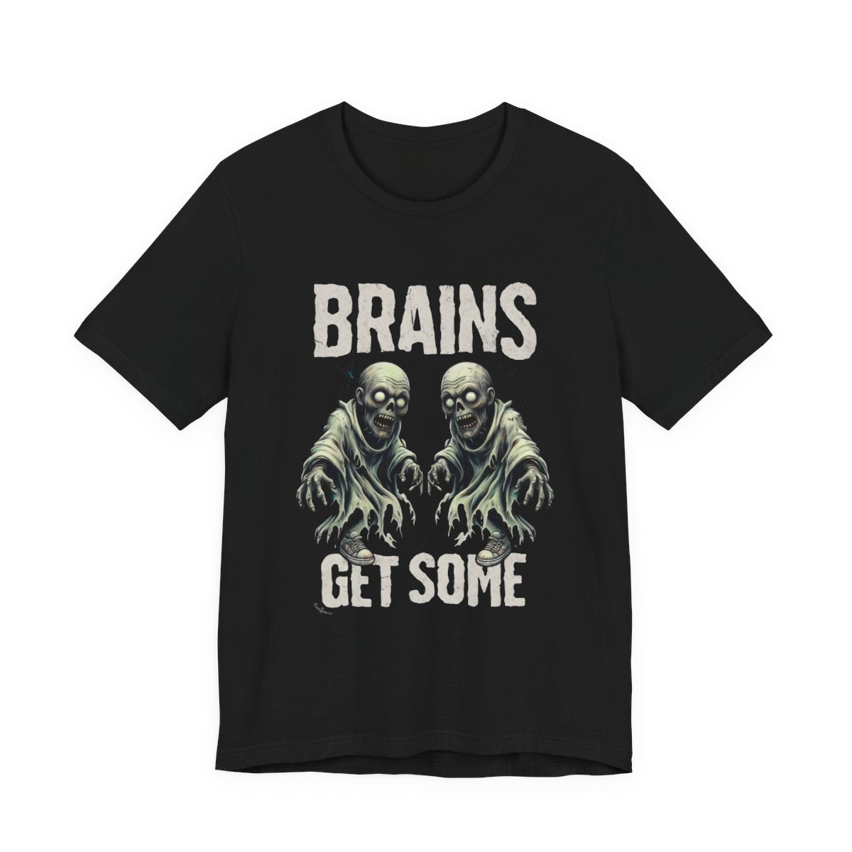 "Brains Get Some" Zombie Graphic Tee
