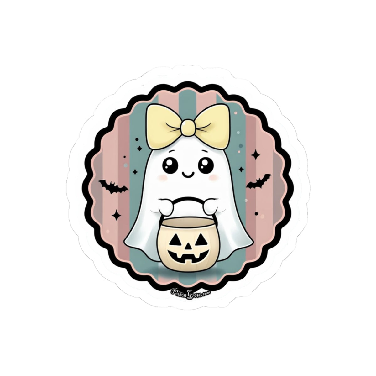 Adorable Ghost Sticker