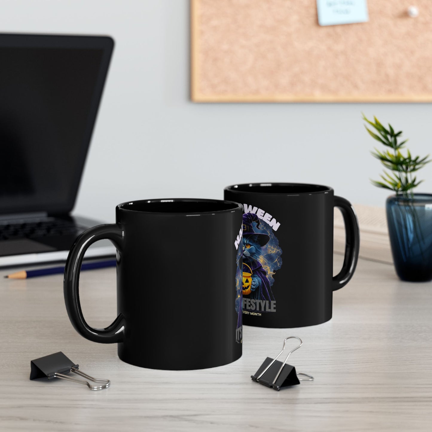 Halloween Cat Mug