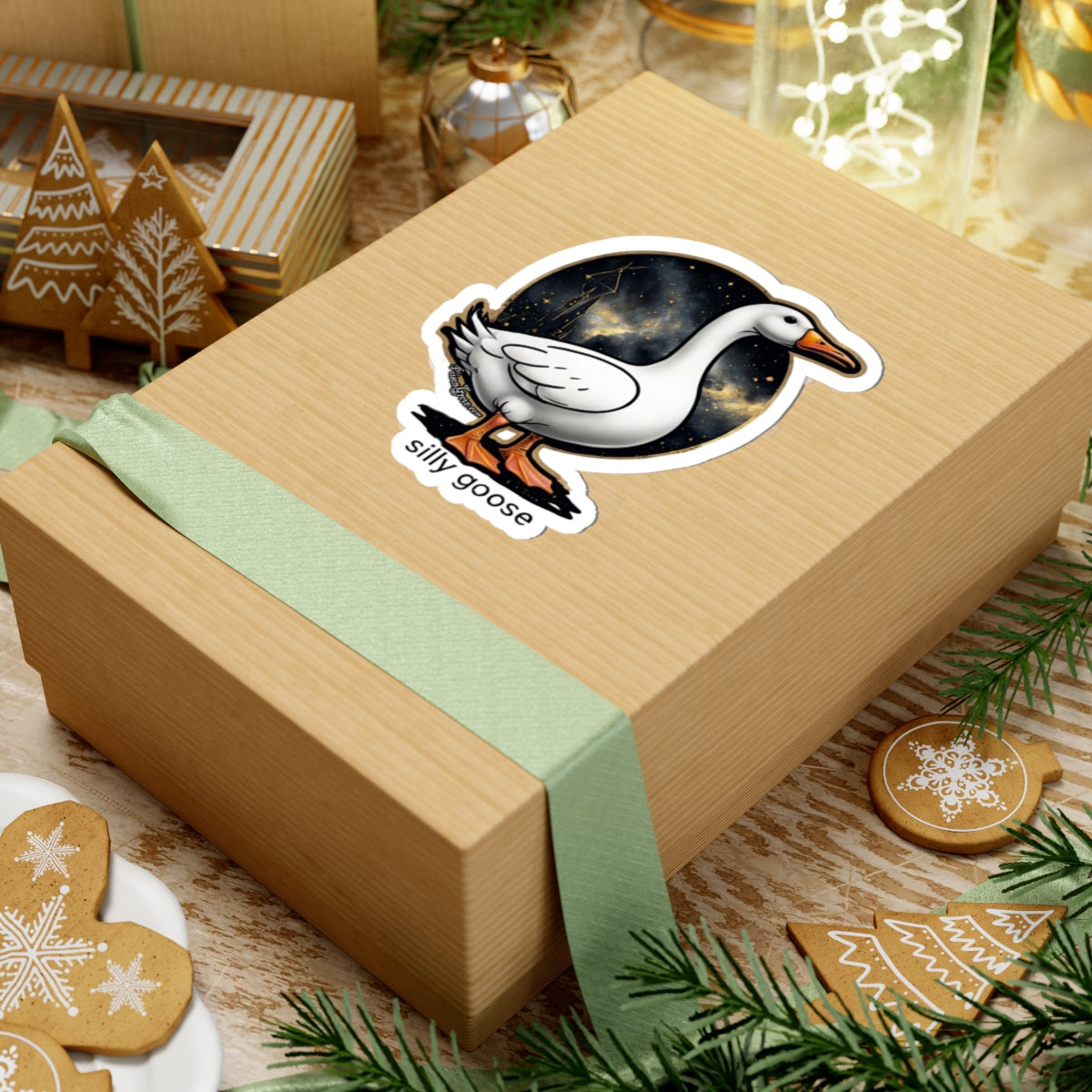 Silly Goose Sticker