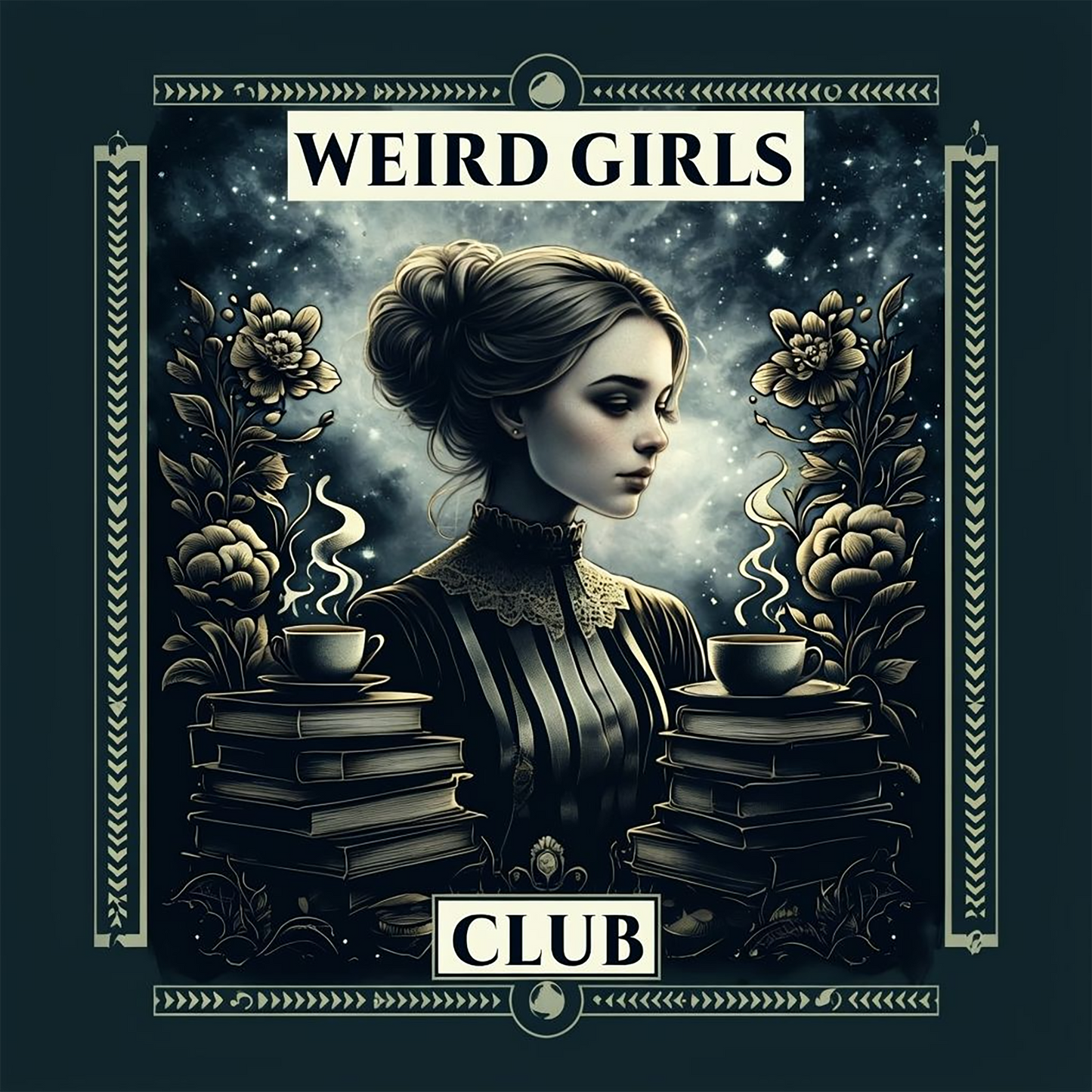 Weird Girls Club Black Mug