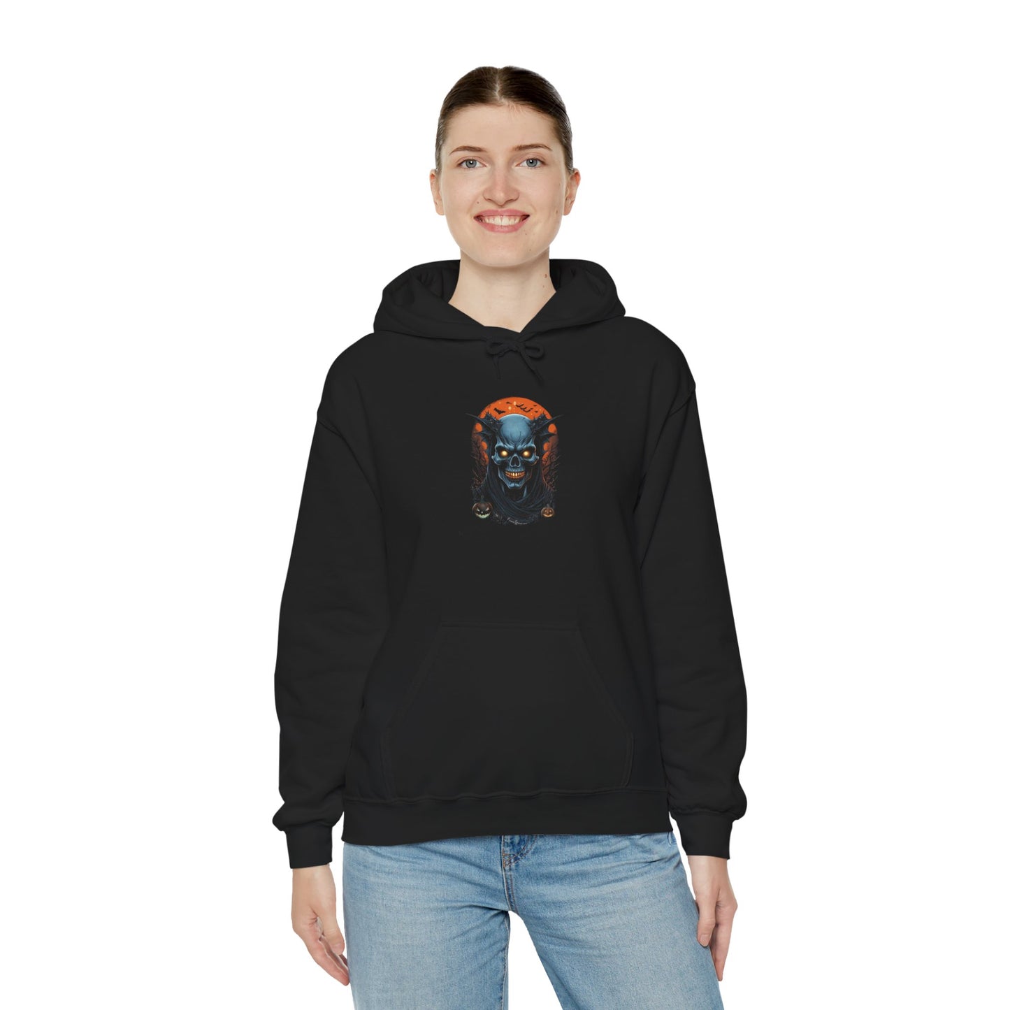 Skull Hooded Sweatshirt | Unisex