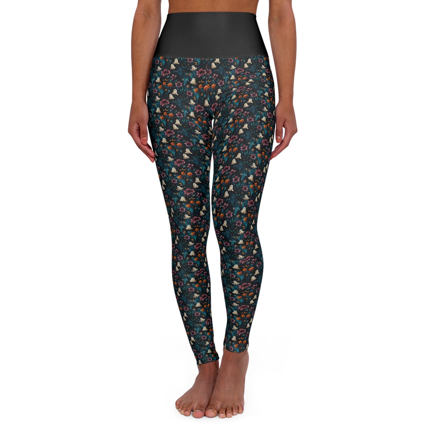 Ghost Print Yoga Leggings