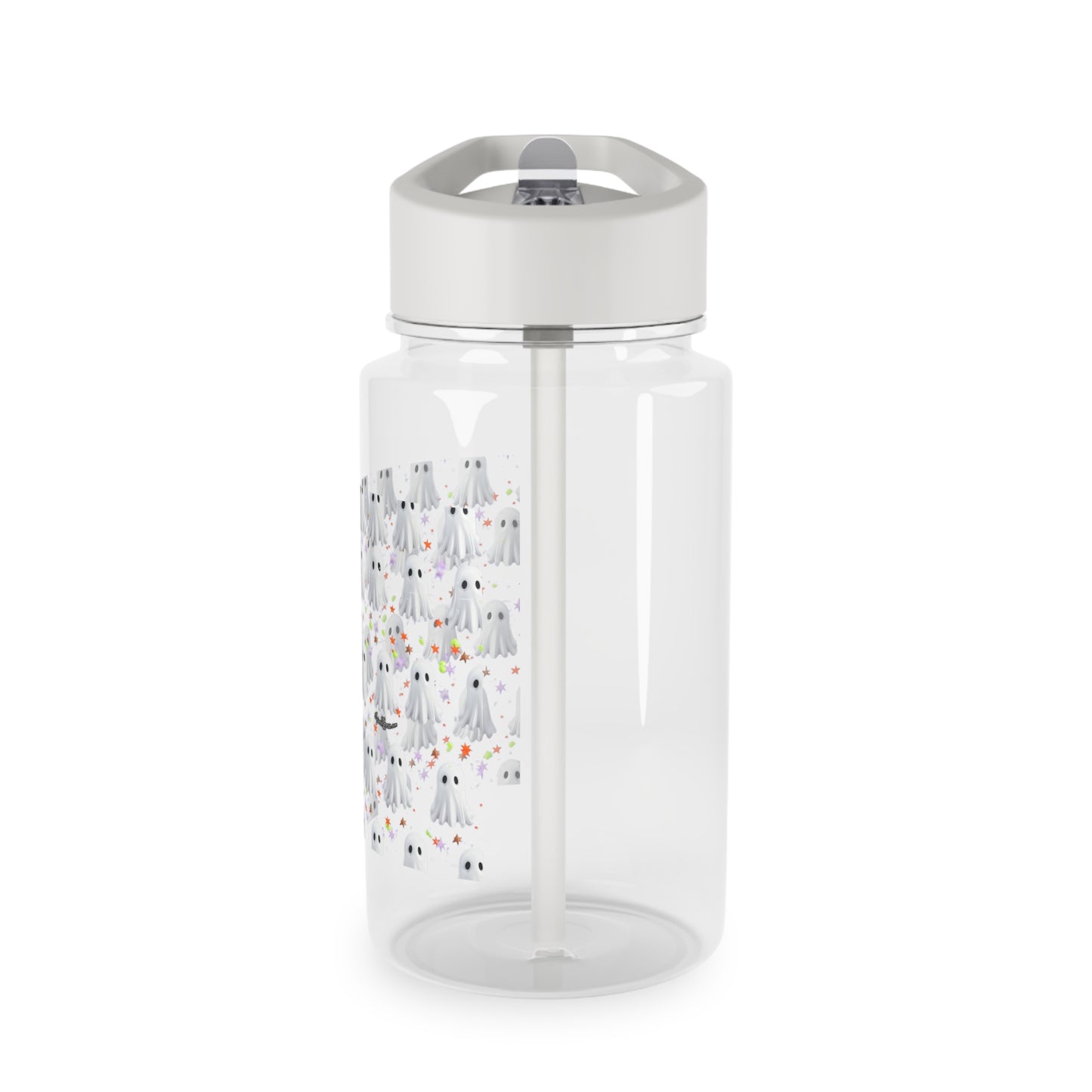 Ghosty Pattern Tritan Water Bottle