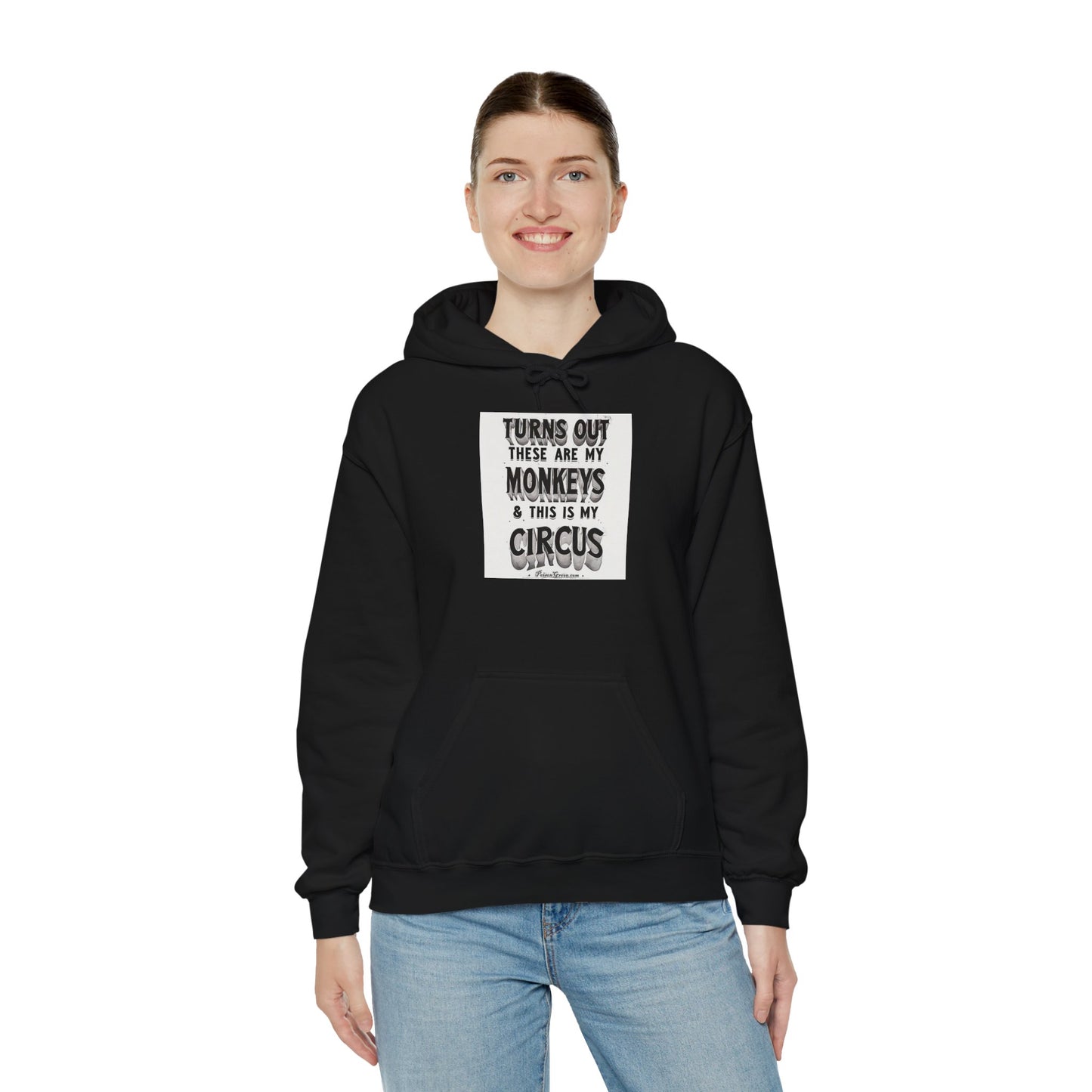 Circus Monkeys Hoodie - Hooded Sweatshirt