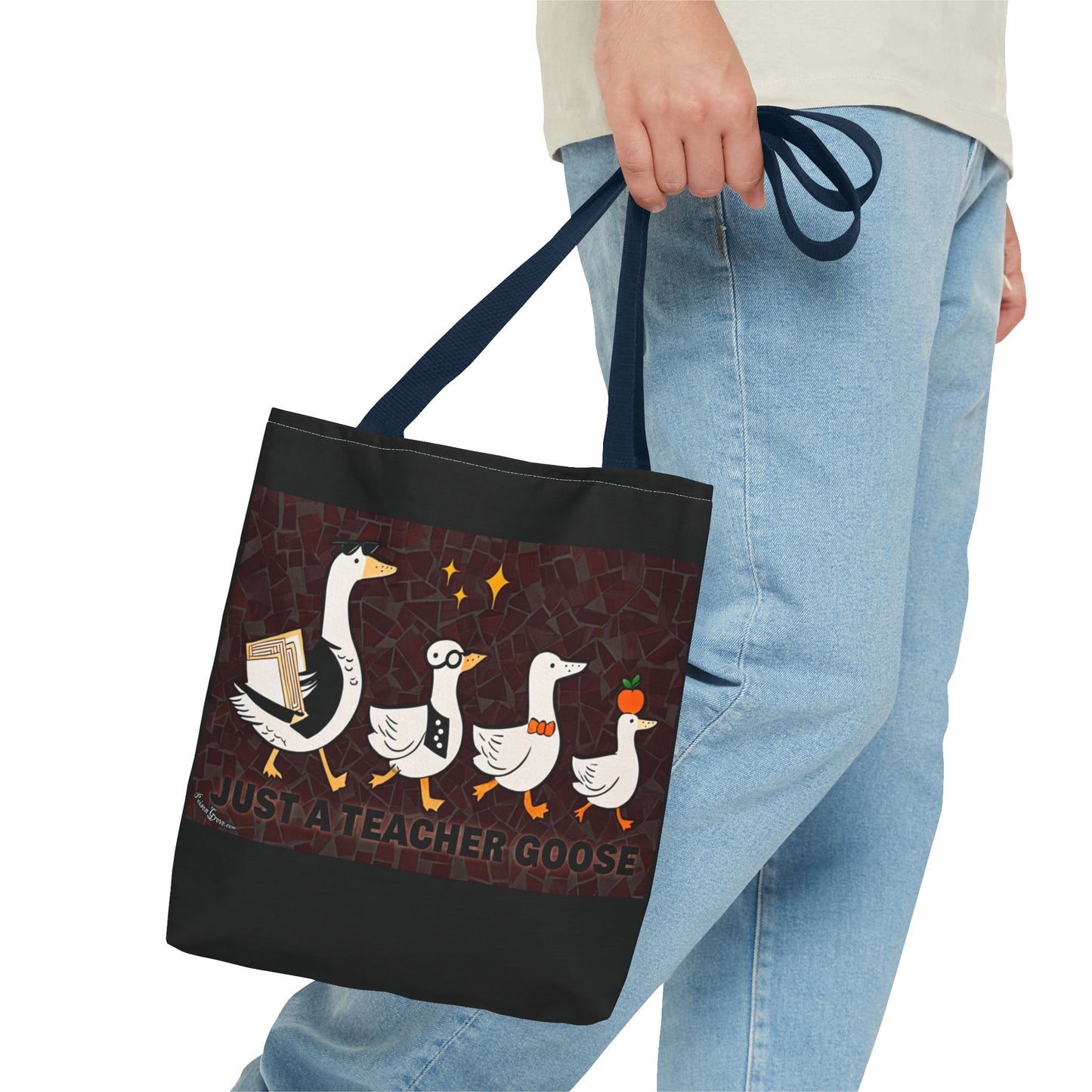 Teacher Goose Tote Bag