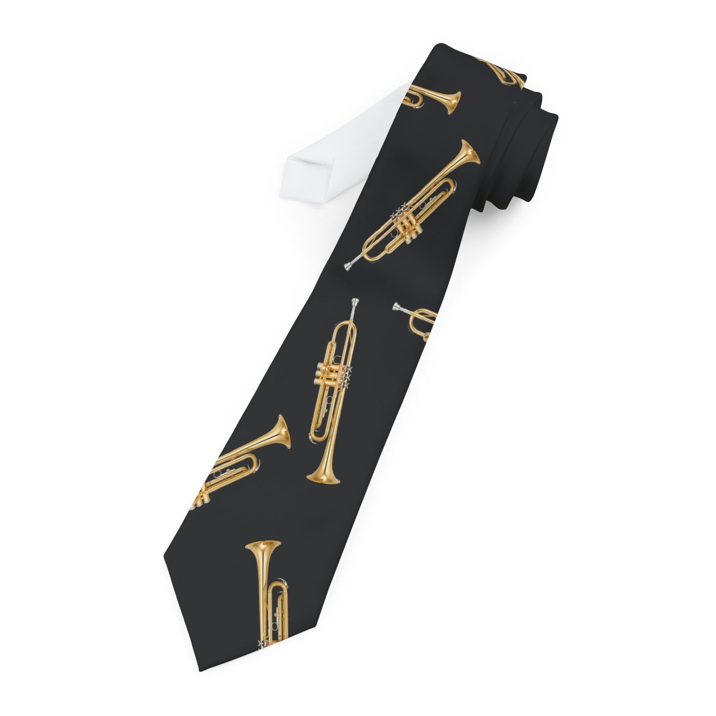 Trumpet Pattern Necktie