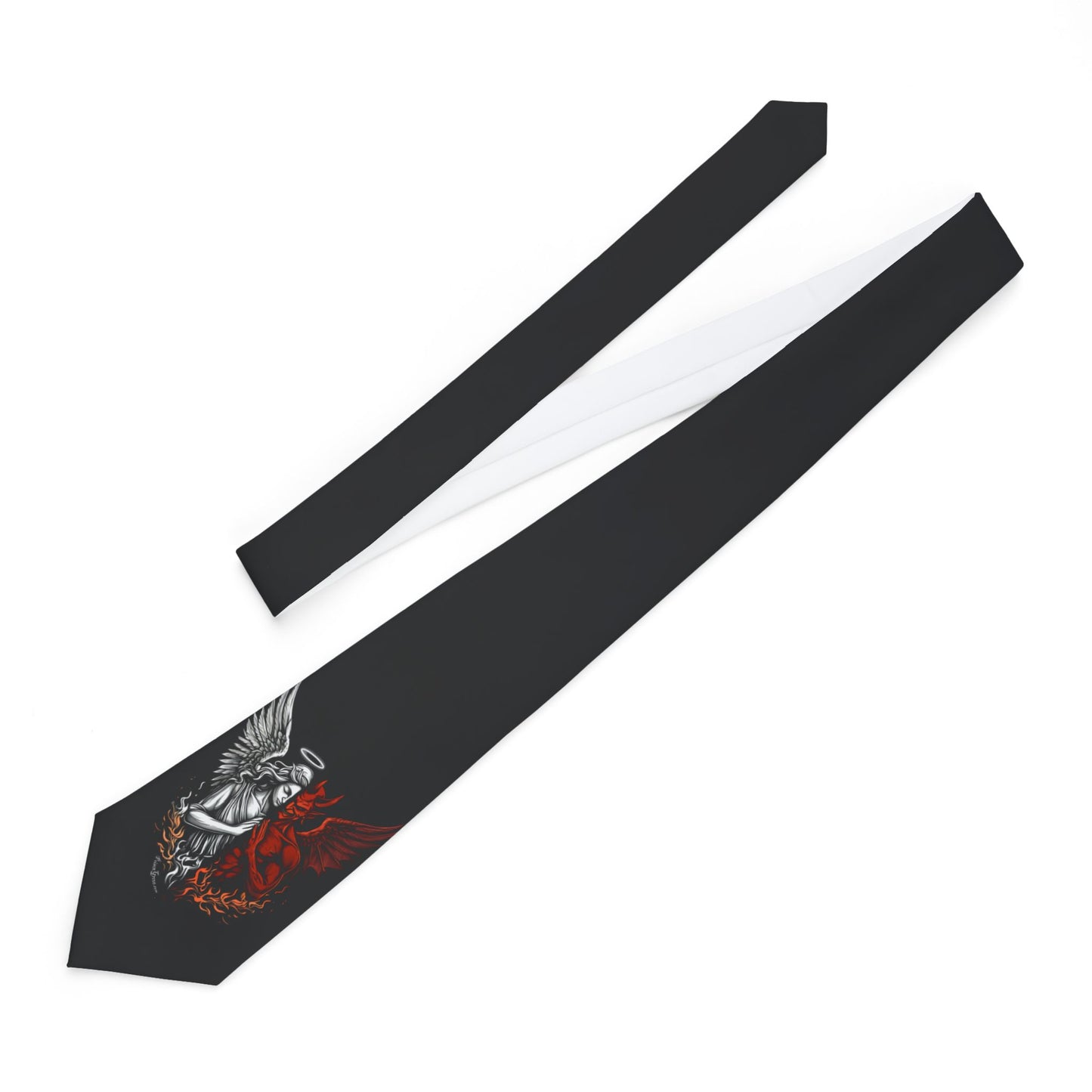 Gothic Angel & Demon Tie