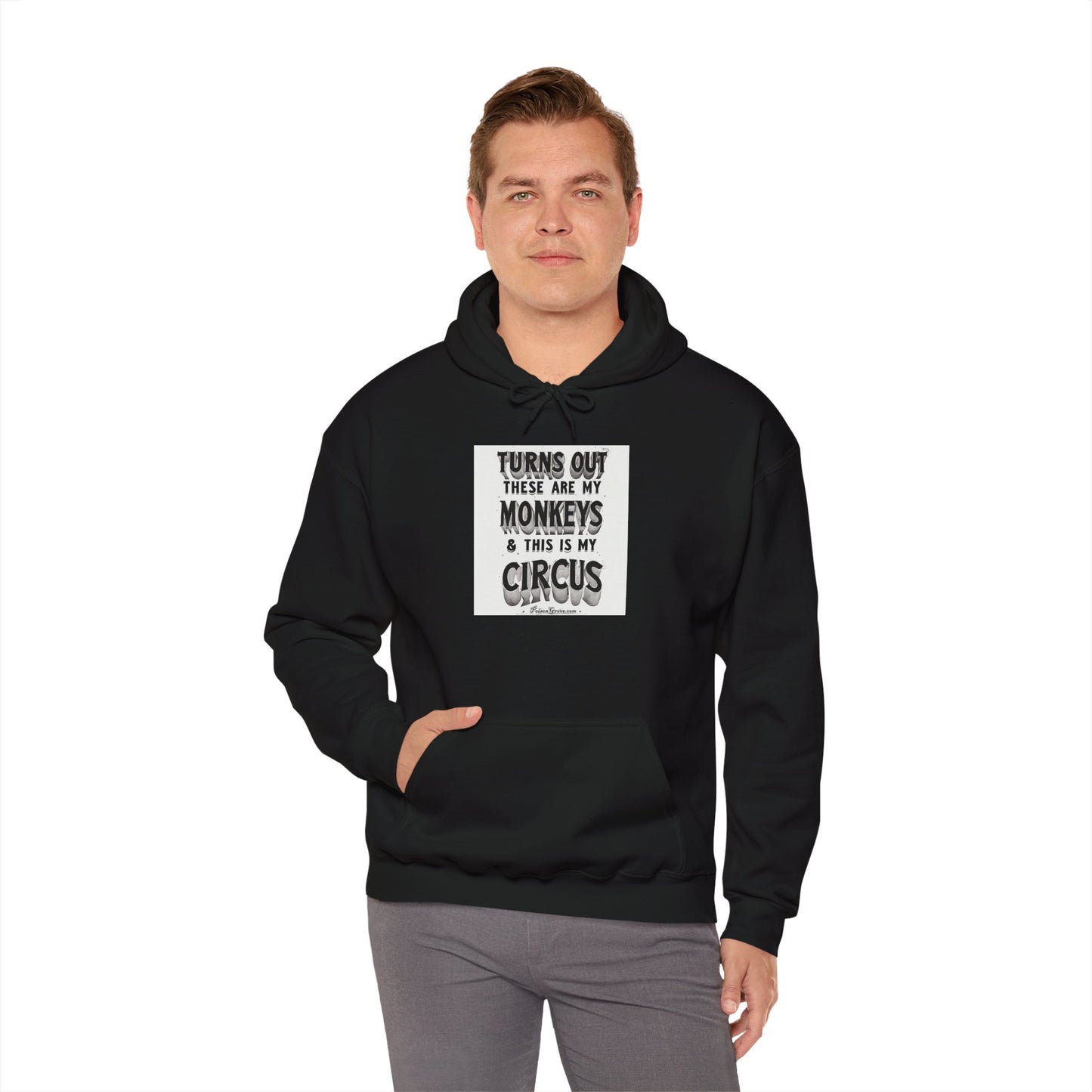 Circus Monkeys Hoodie - Hooded Sweatshirt
