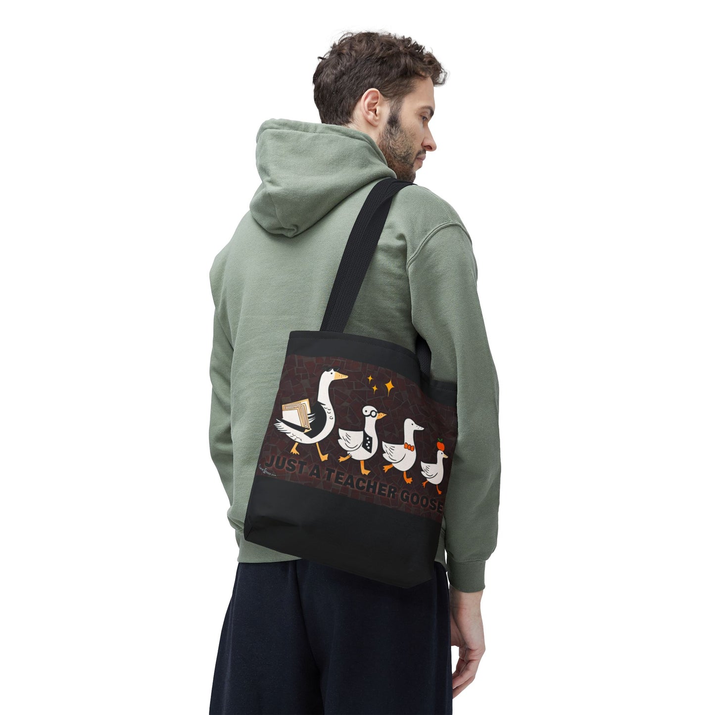 Teacher Goose Tote Bag