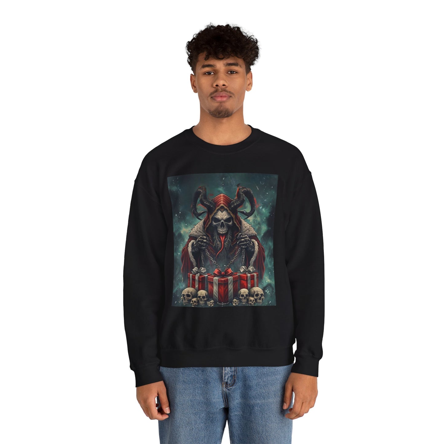 Dark Christmas Crewneck Sweatshirt
