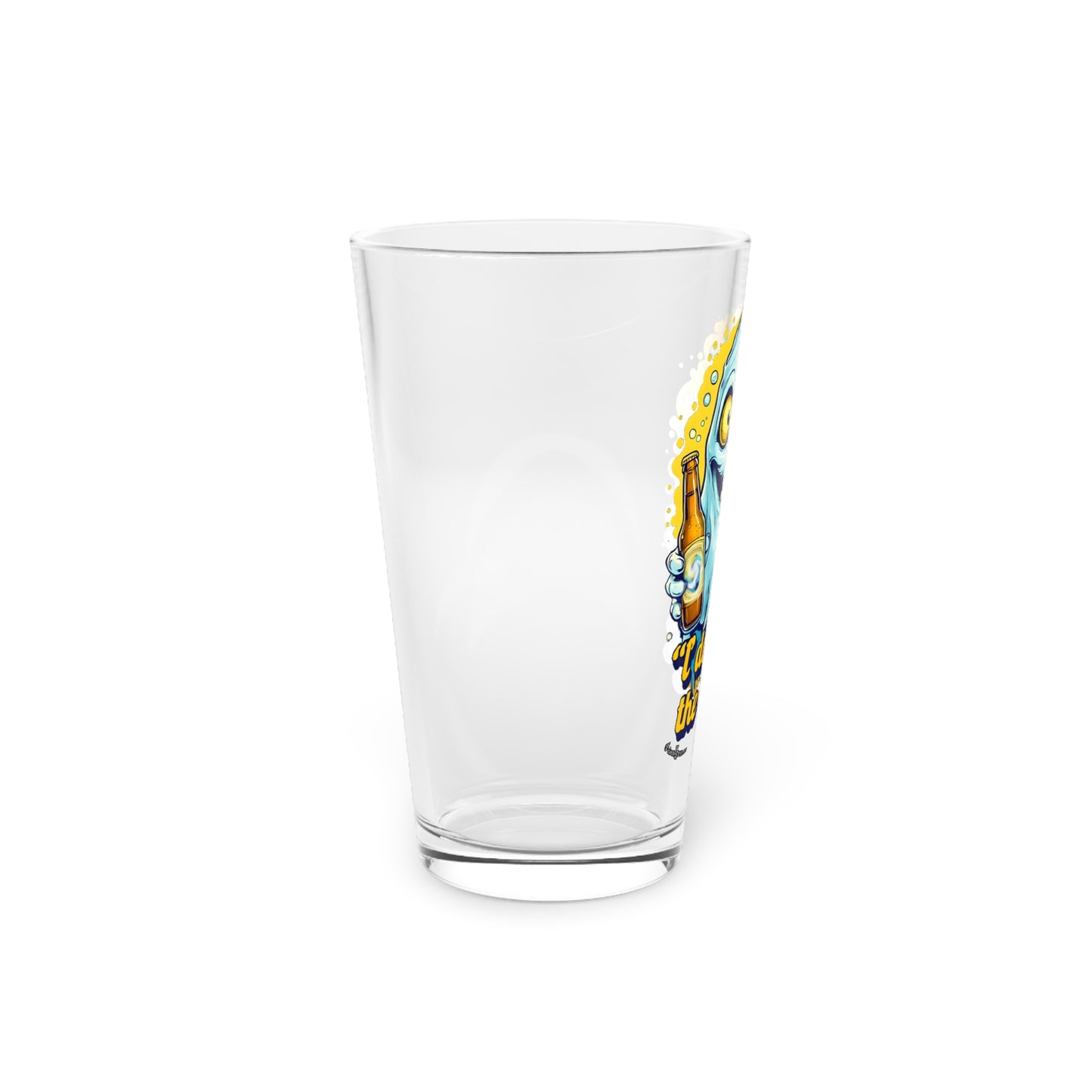 "I Do It For The Booze" 16oz Pint Glass