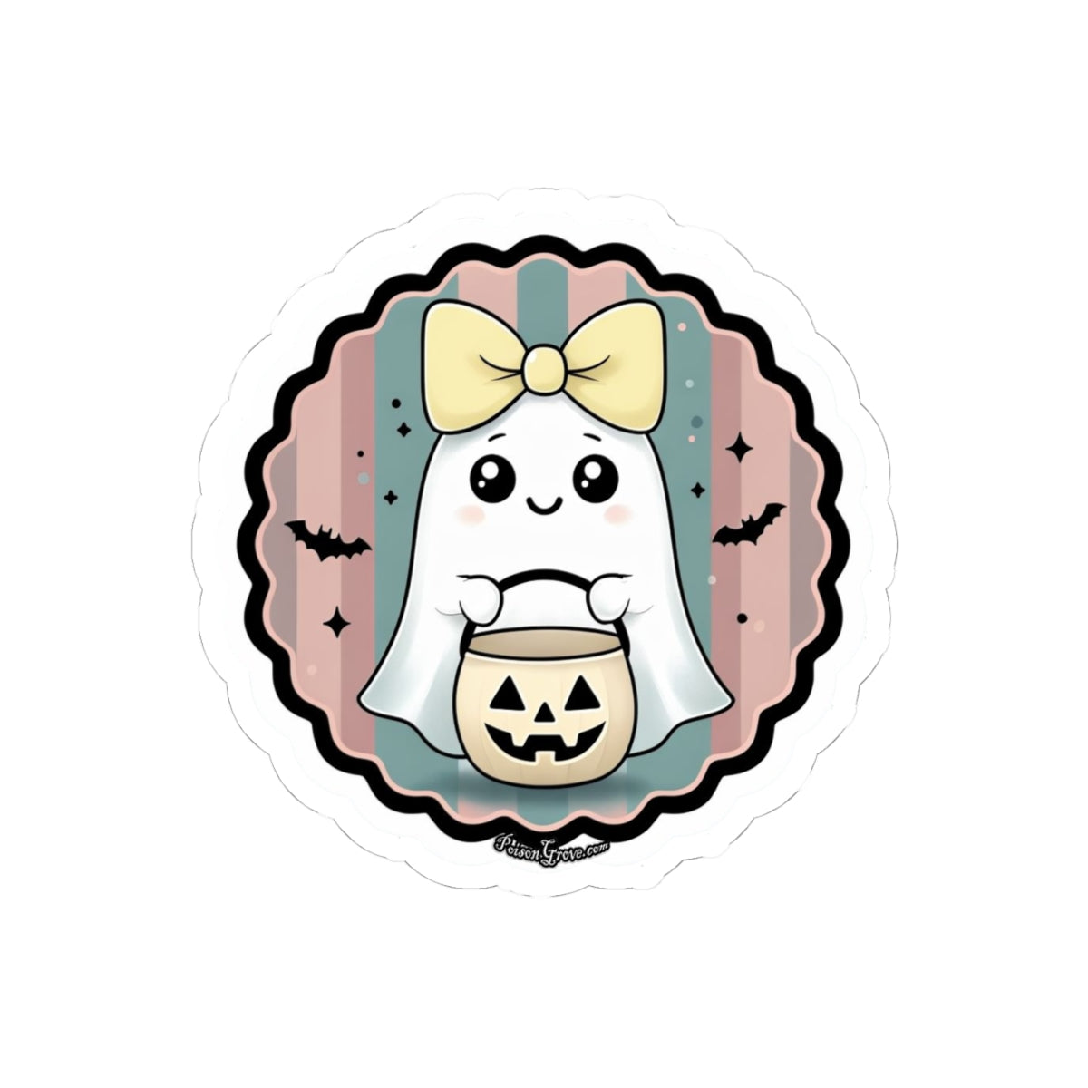 Adorable Ghost Sticker