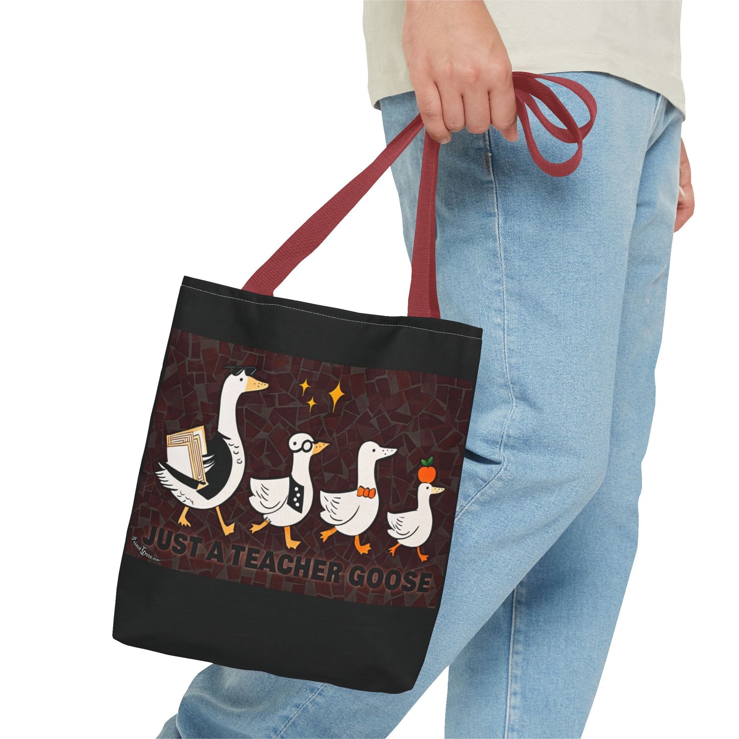 Teacher Goose Tote Bag