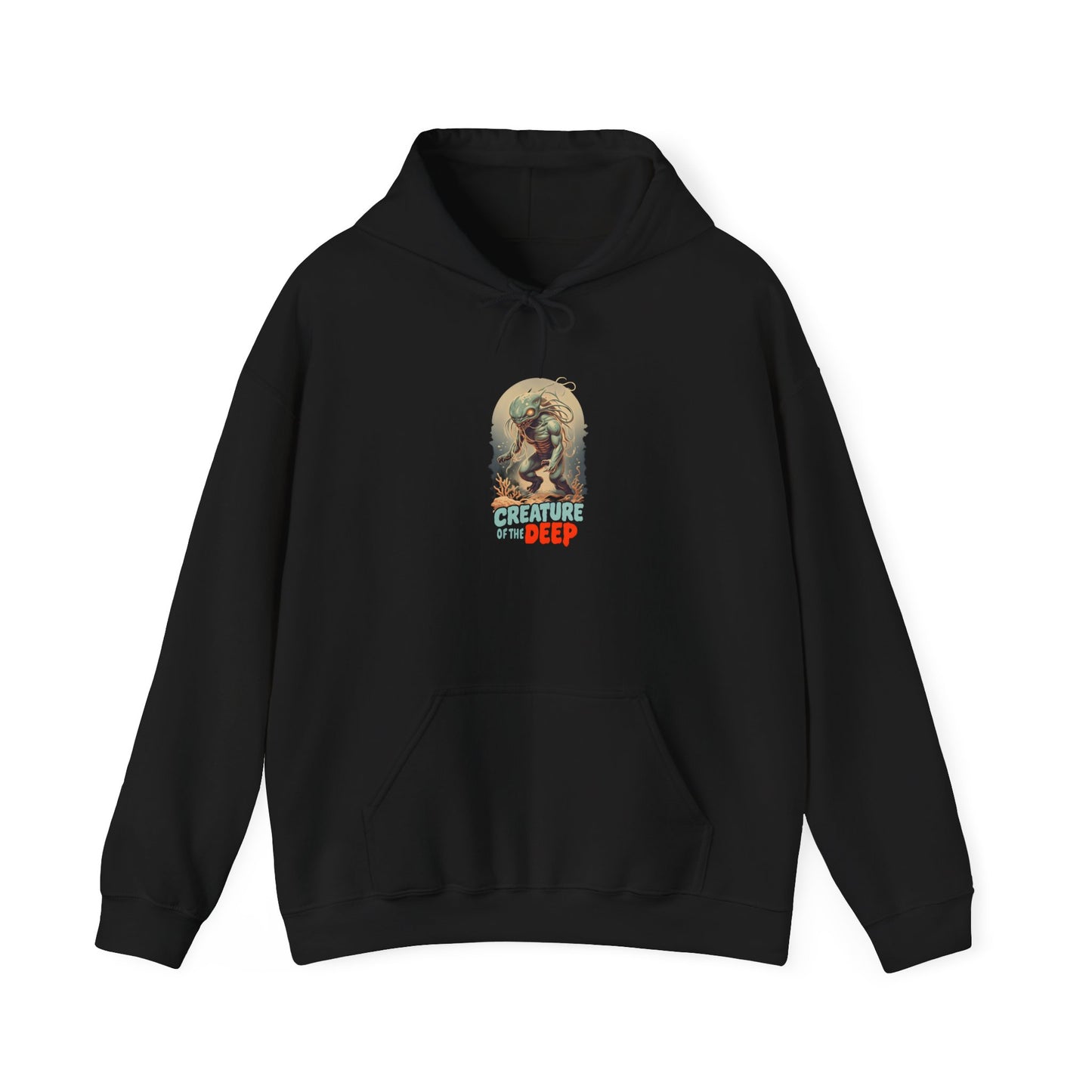Creature of the Deep Unisex Hoodie - Cozy Pullover for Ocean Lovers