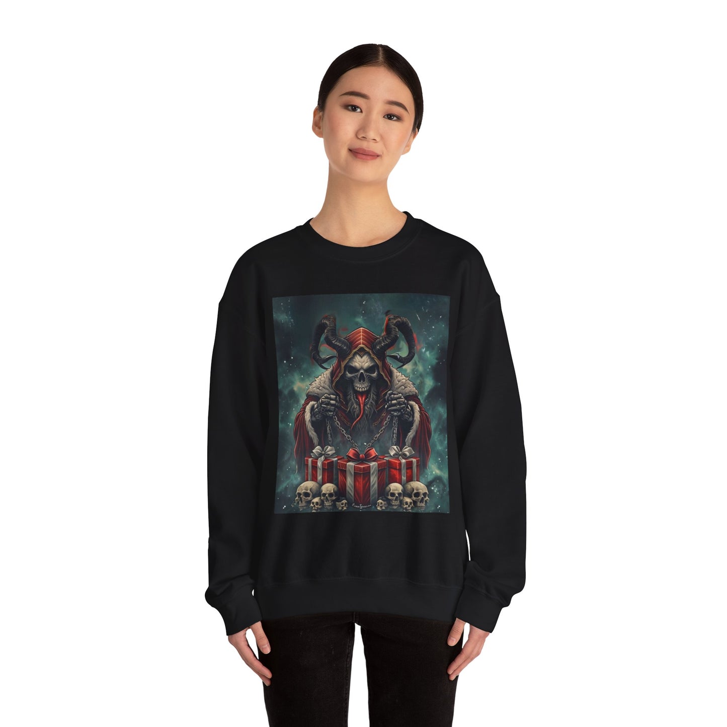 Dark Christmas Crewneck Sweatshirt