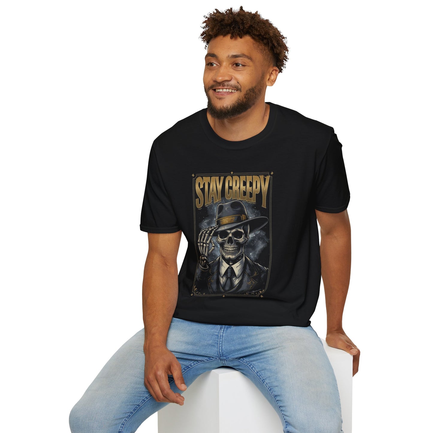 Stay Creepy Skull Tee