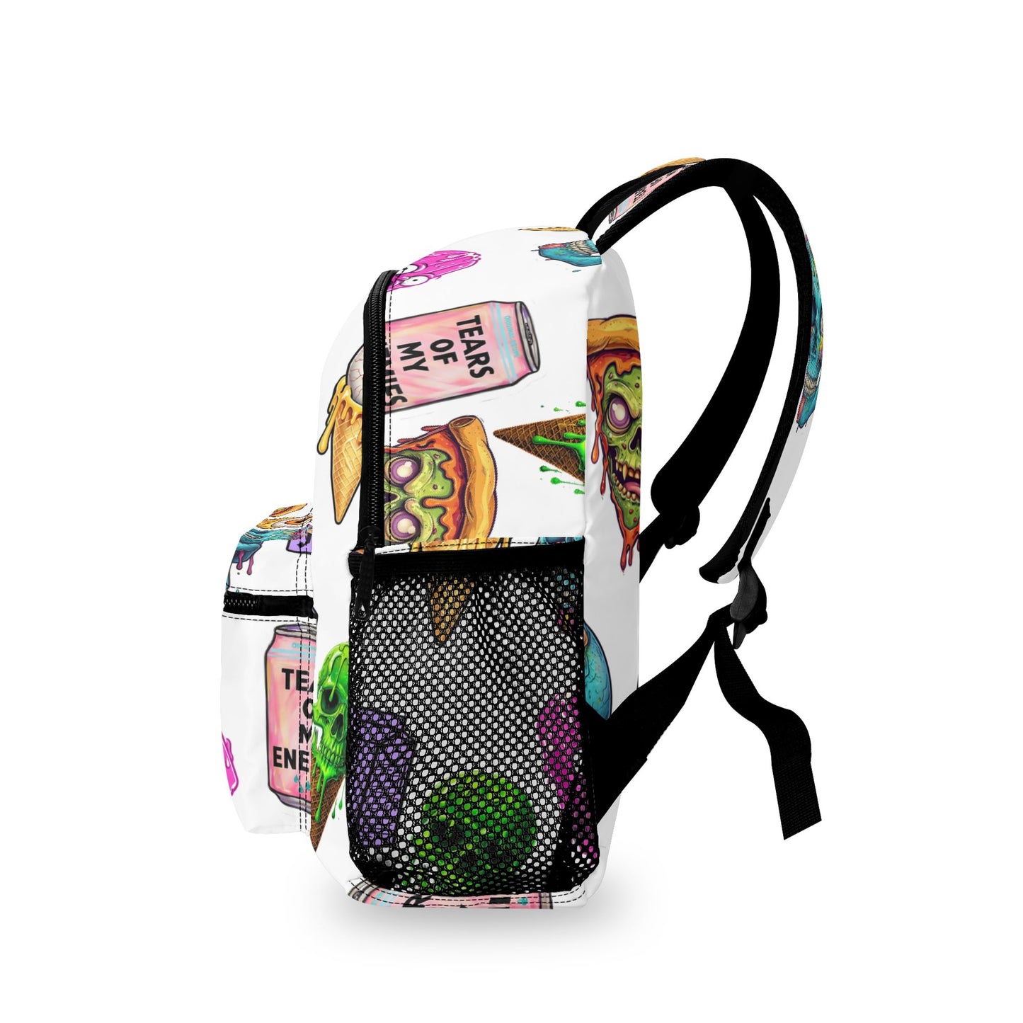 11 Inch Monsters All Over Backpack