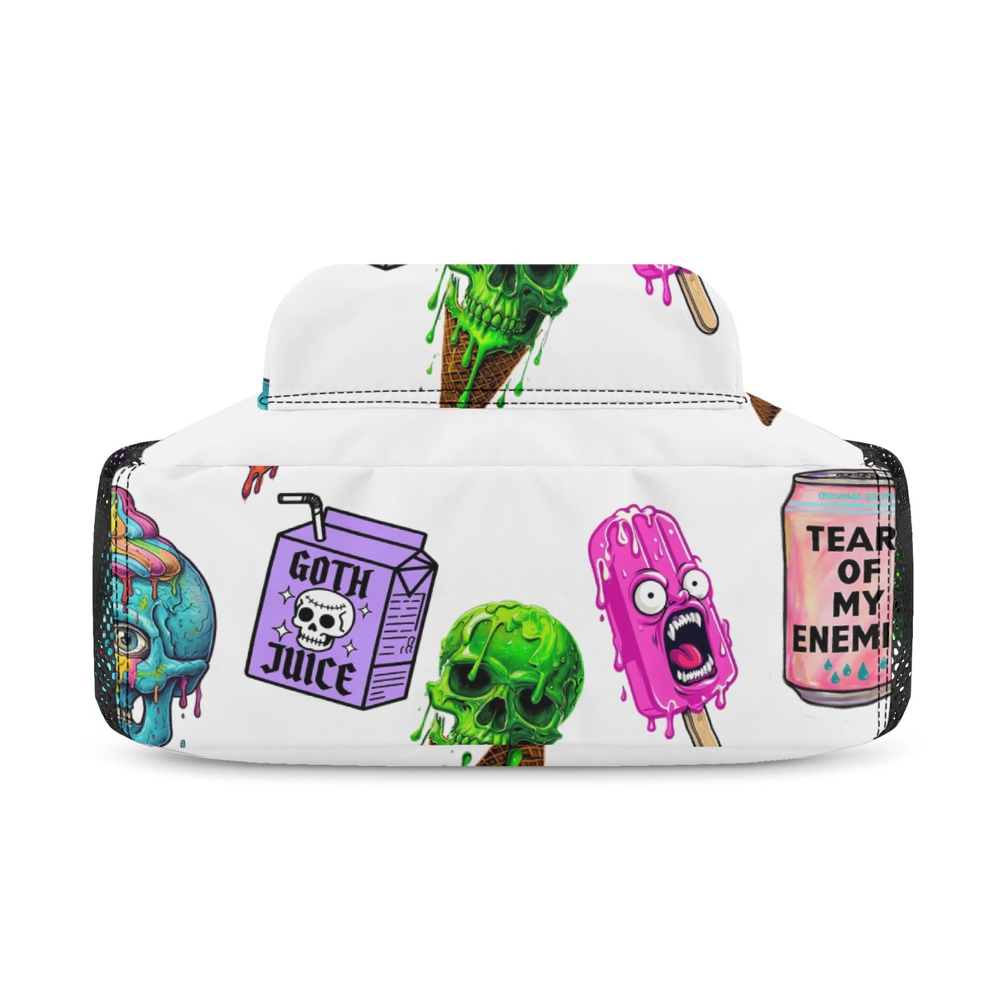 11 Inch Monsters All Over Backpack