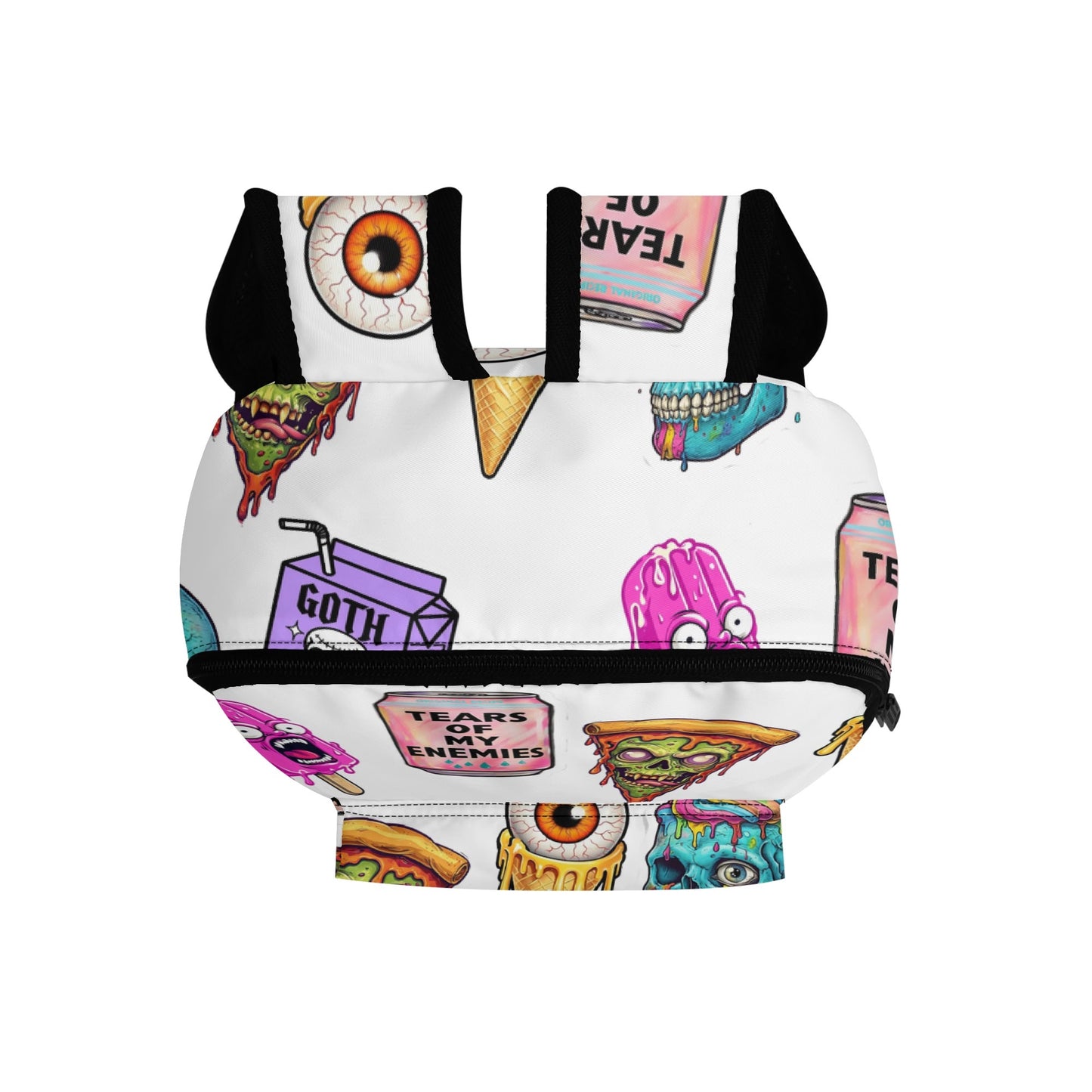 11 Inch Monsters All Over Backpack