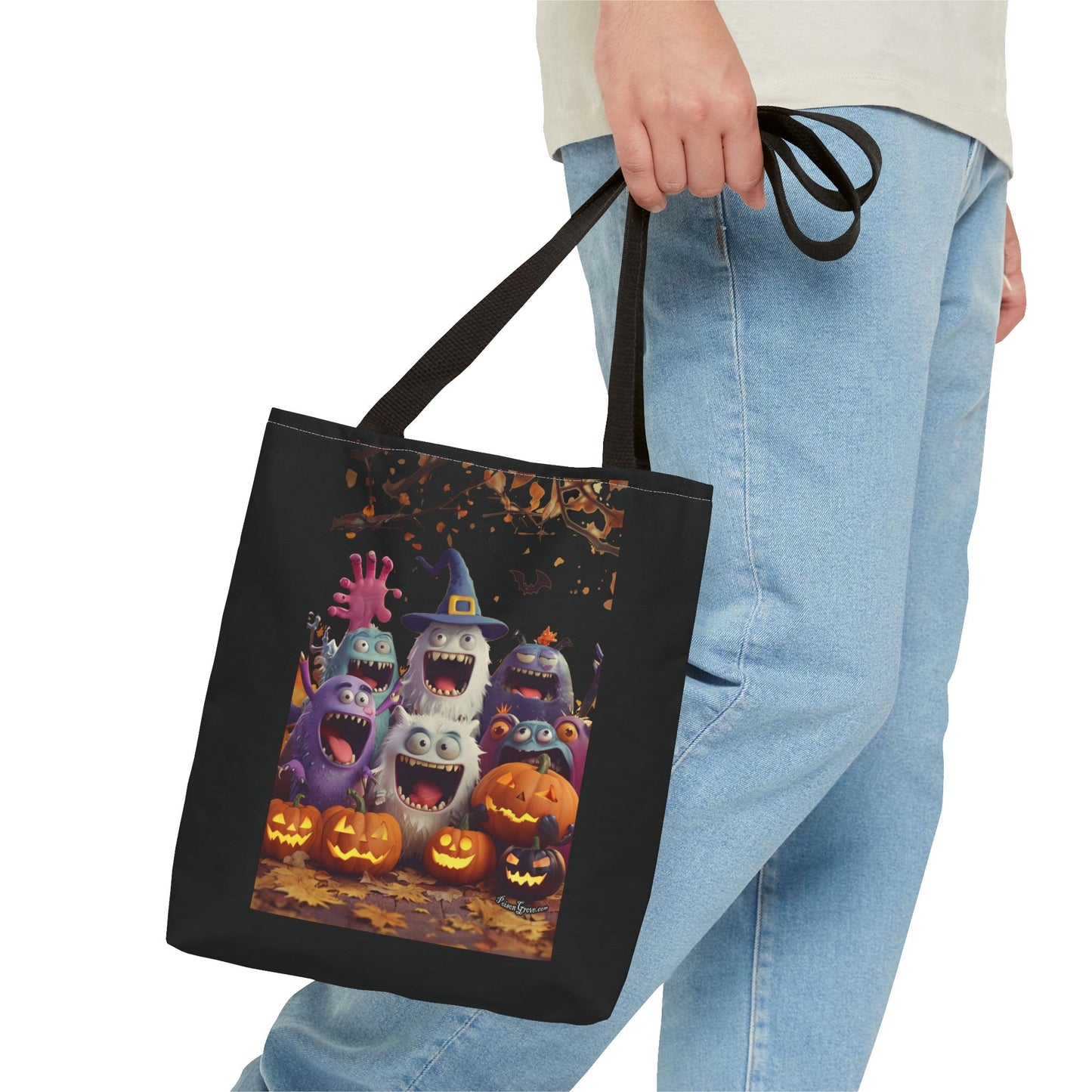 Halloween Monsters Tote Bag