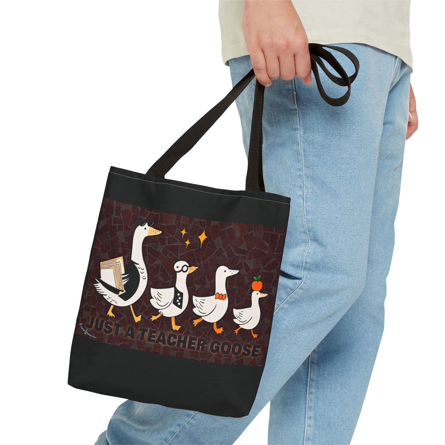 Teacher Goose Tote Bag