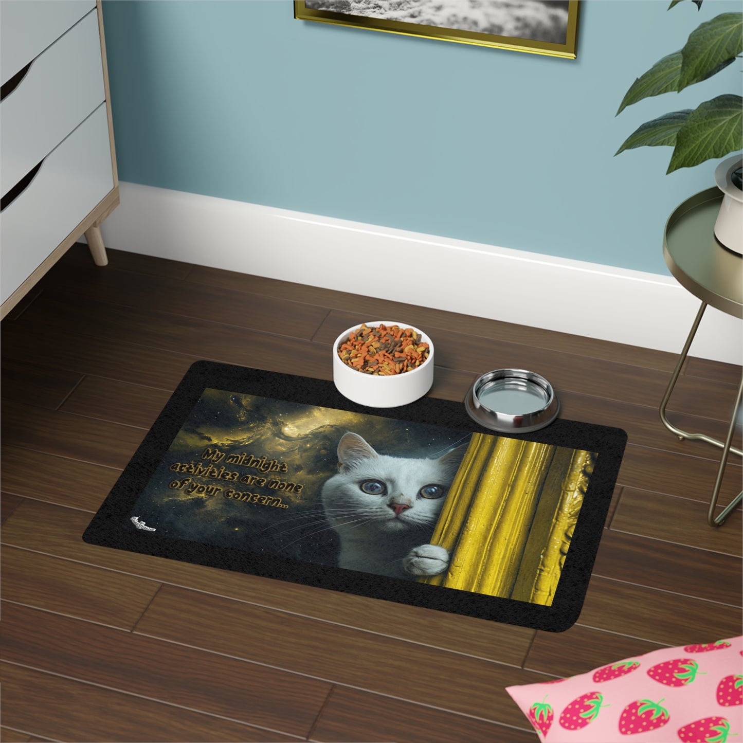 Not your Concern - Cat Food Mat – 12x18