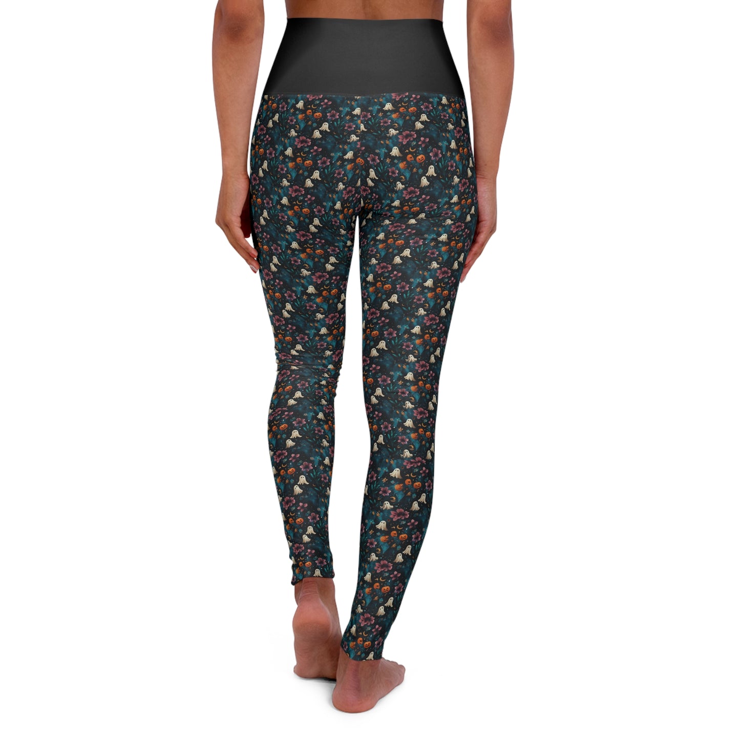 Ghost Print Yoga Leggings