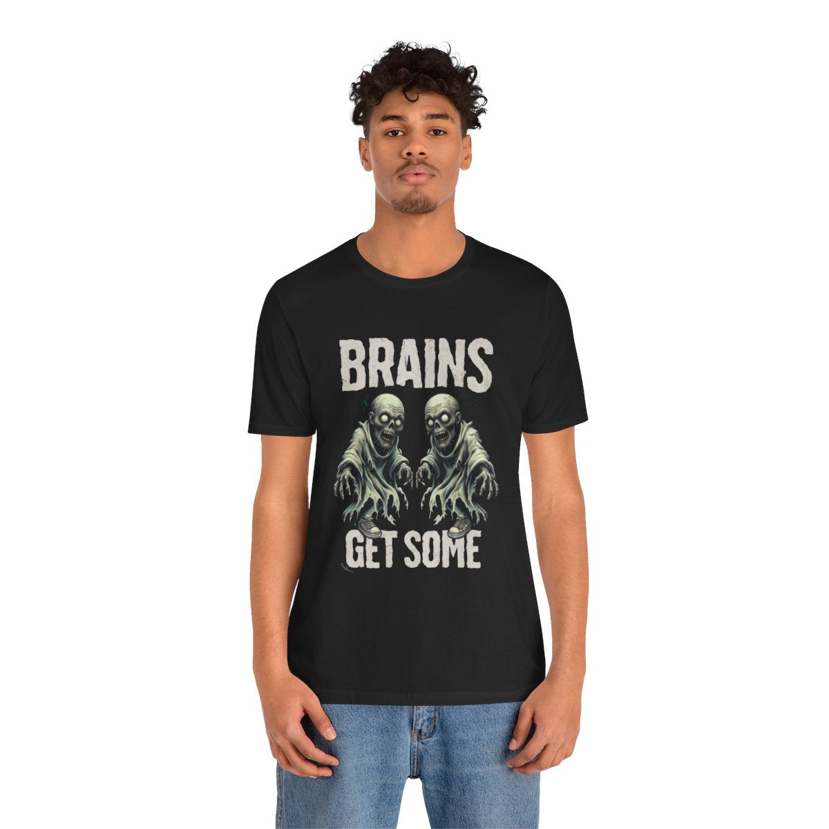 "Brains Get Some" Zombie Graphic Tee