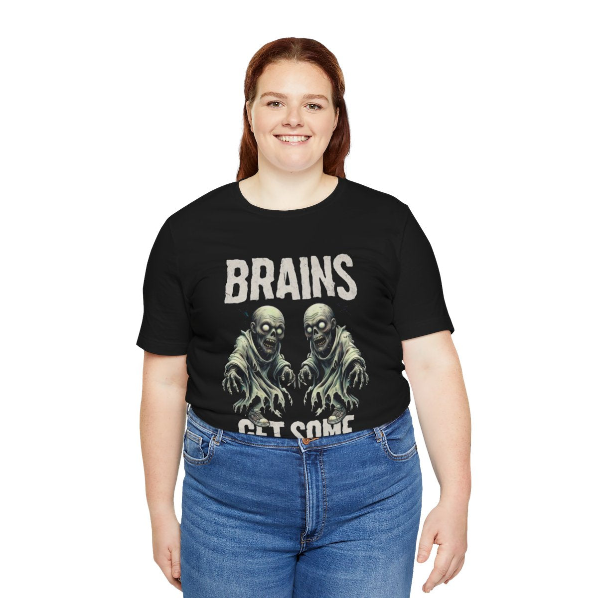 "Brains Get Some" Zombie Graphic Tee