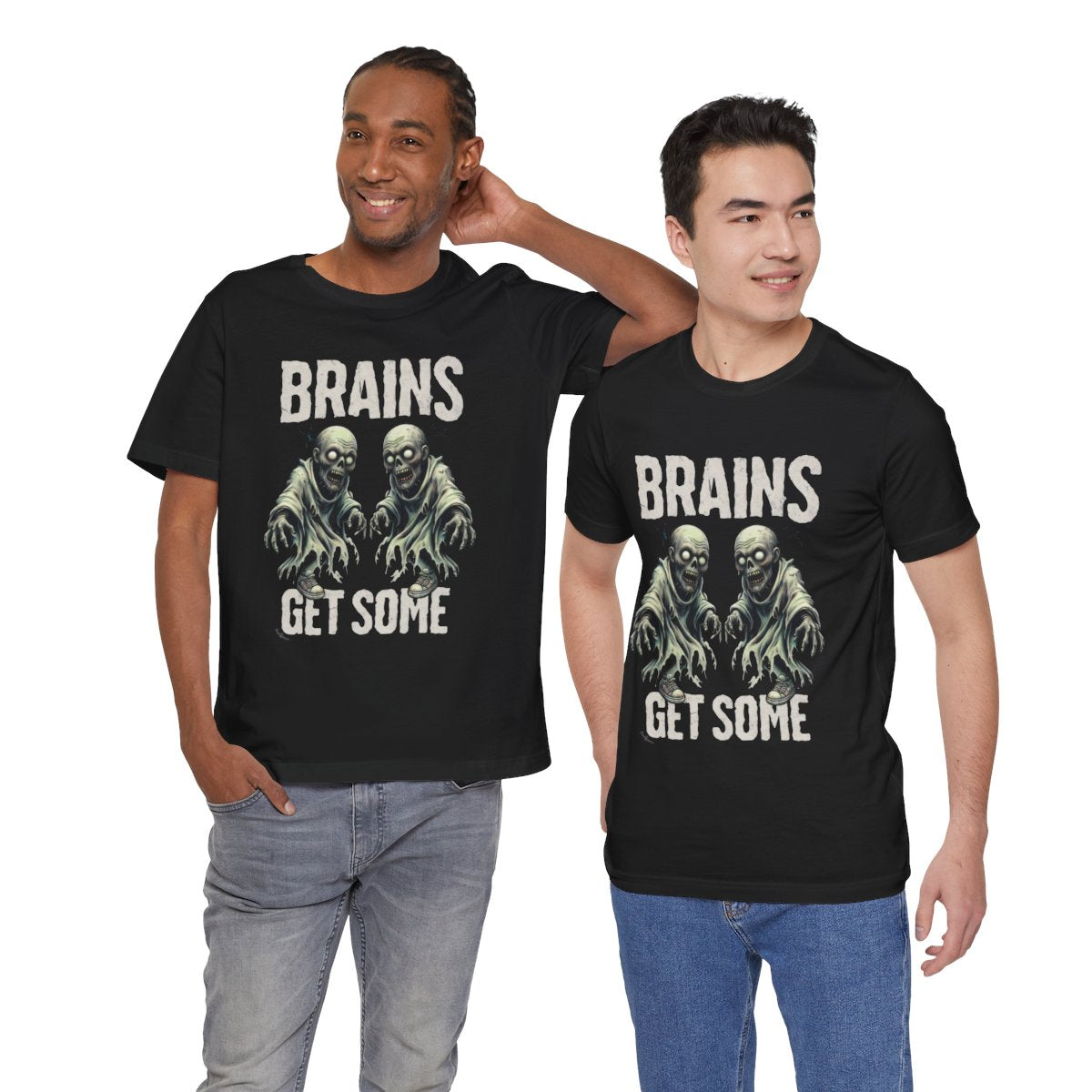 "Brains Get Some" Zombie Graphic Tee