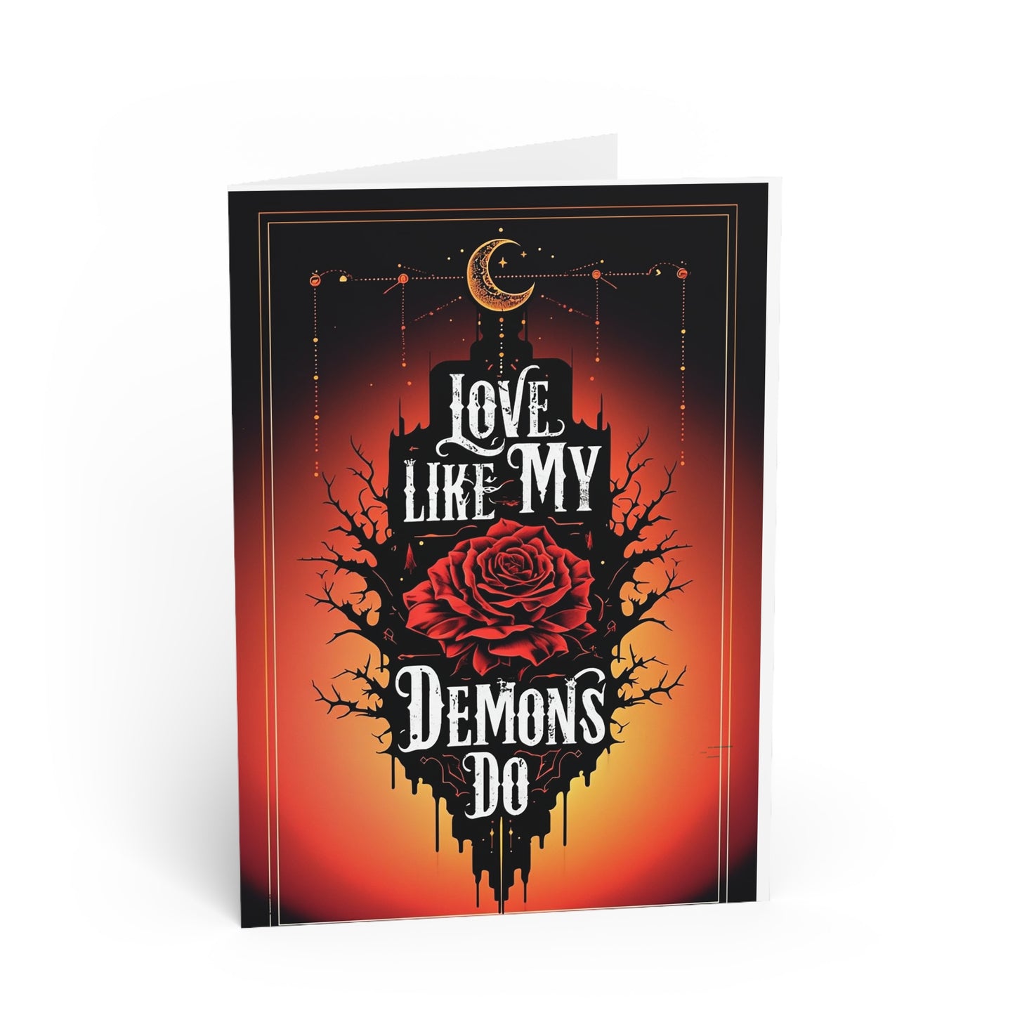 Love me like my Demons | Greeting Card