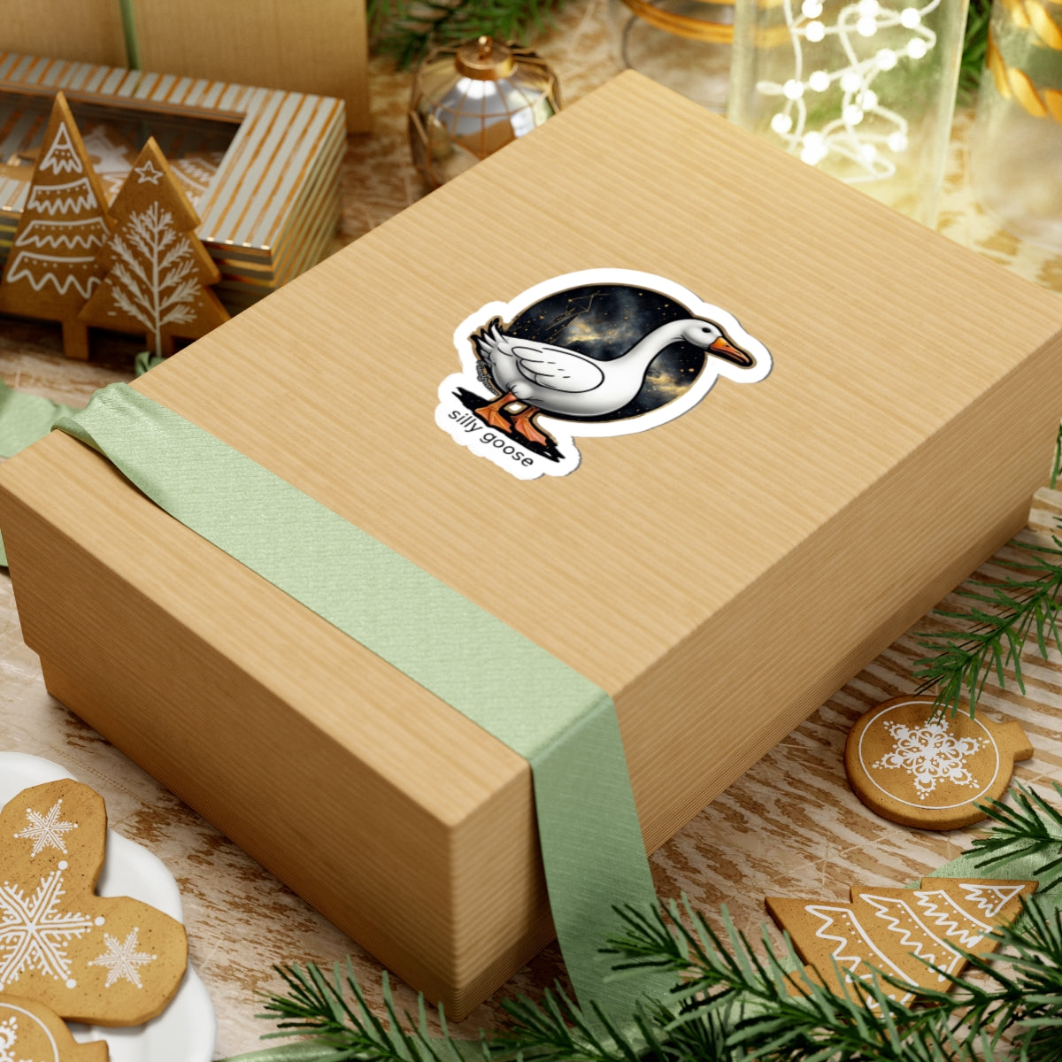 Silly Goose Sticker