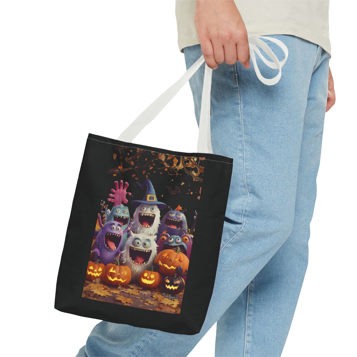 Halloween Monsters Tote Bag