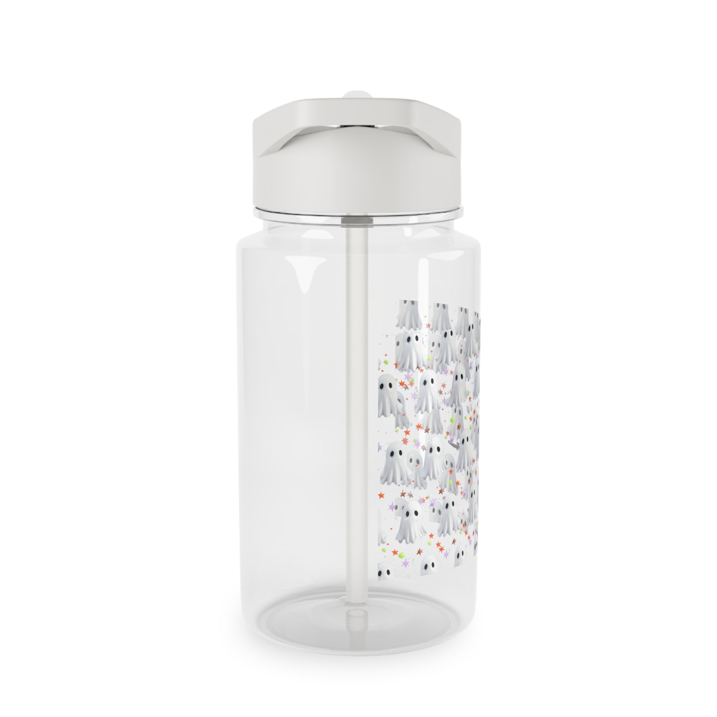 Ghosty Pattern Tritan Water Bottle