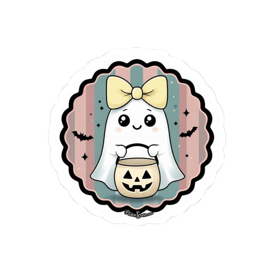 Adorable Ghost Sticker