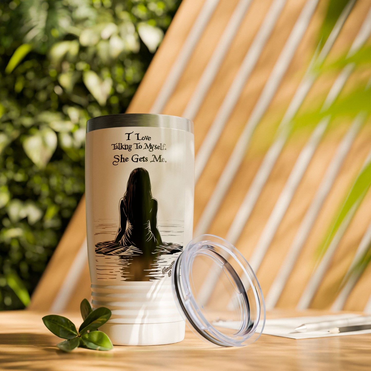 "I Love Talking To Myself" 20oz Tumbler