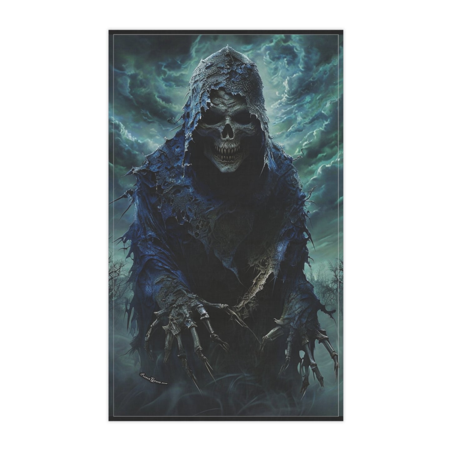 Gothic Grim Reaper Tea Towels