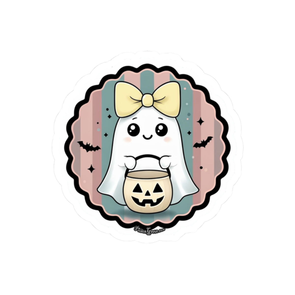 Adorable Ghost Sticker