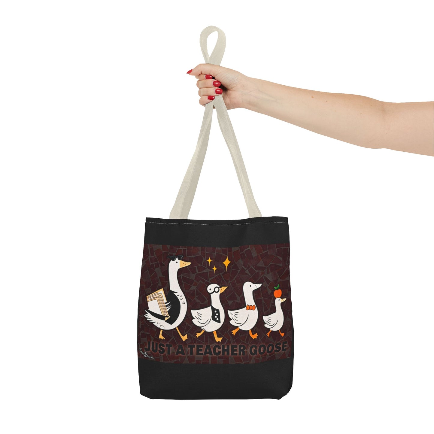 Teacher Goose Tote Bag