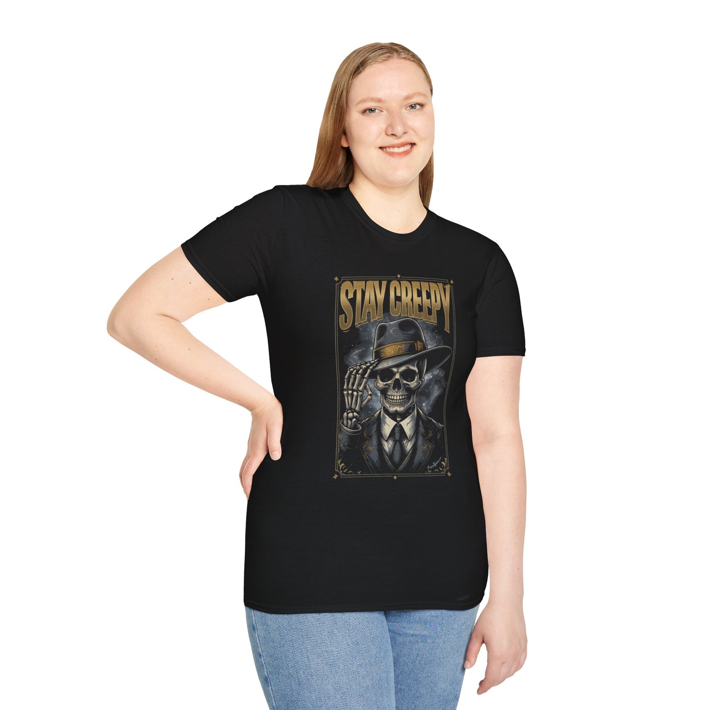 Stay Creepy Skull Tee