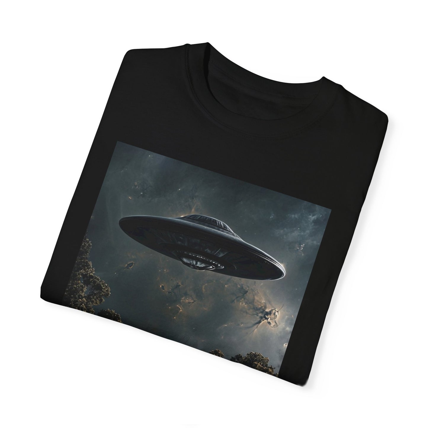 "I Want to Believe" Unisex UFO Graphic T-Shirt