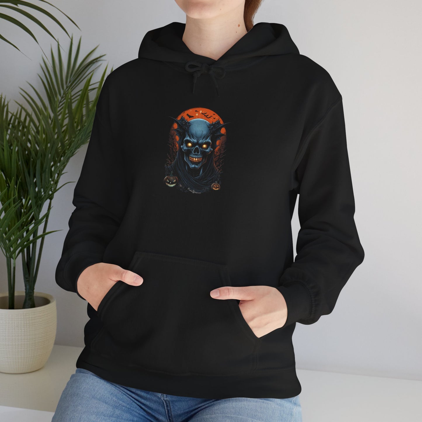 Skull Hooded Sweatshirt | Unisex