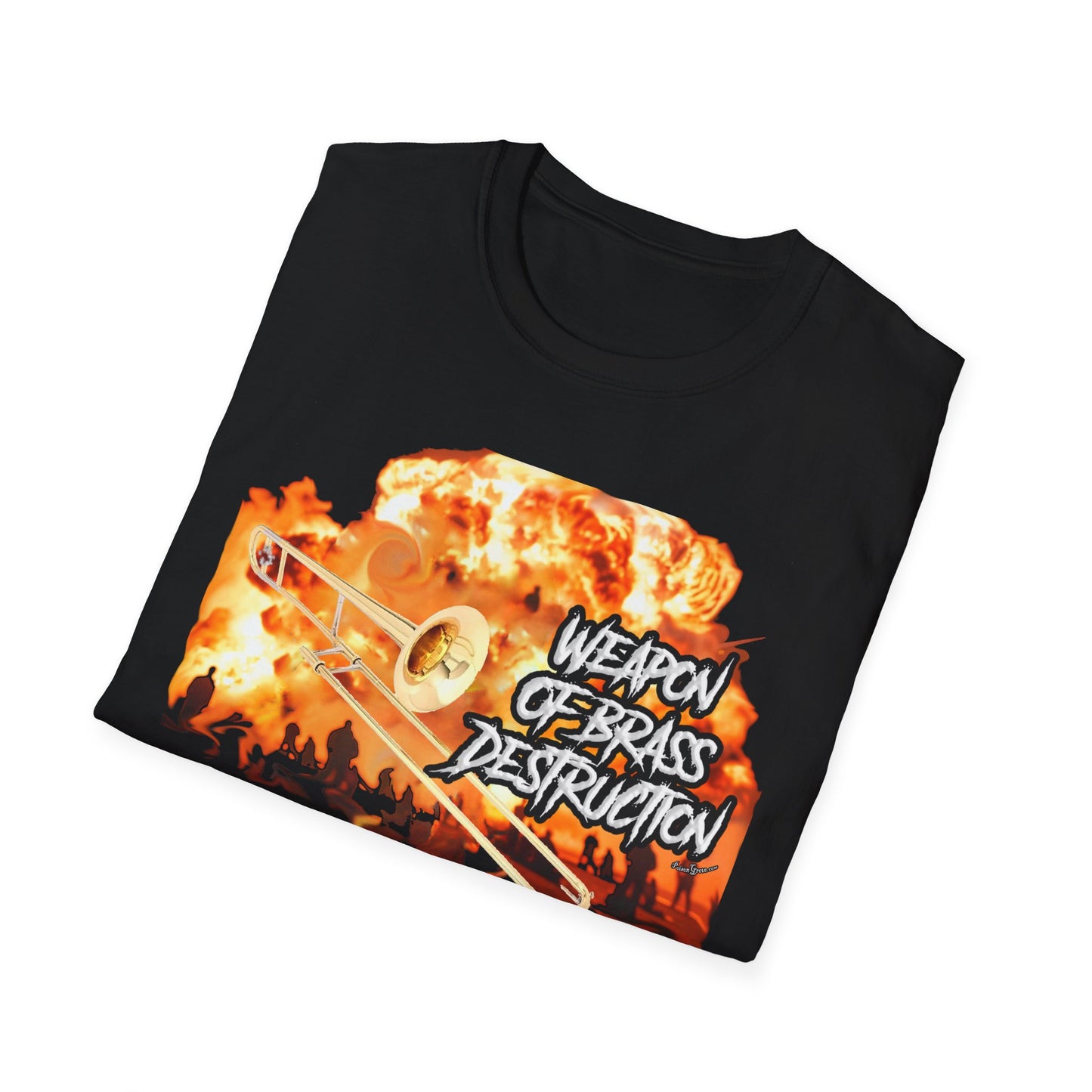 Trombone Weapon of Brass Destruction T-Shirt