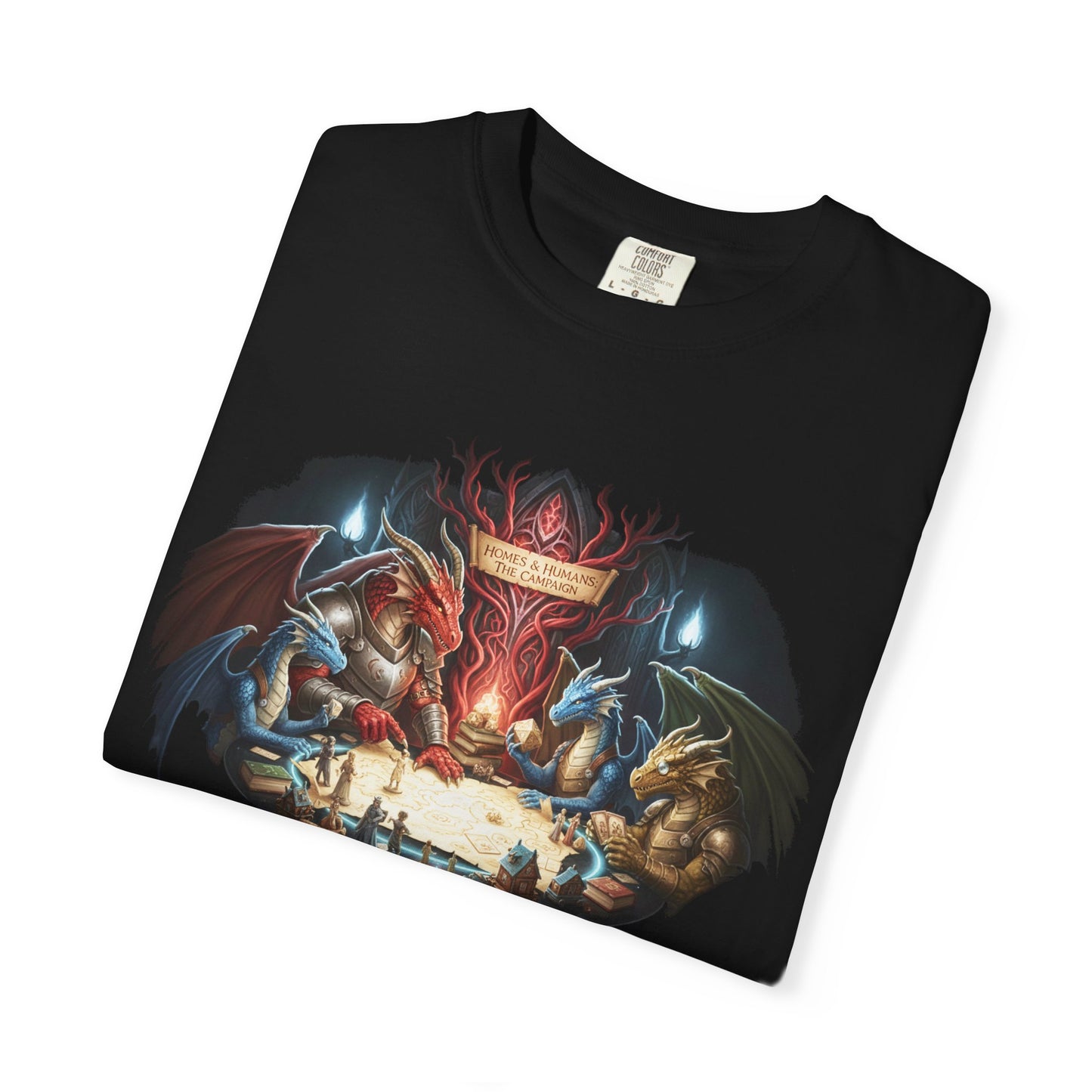 Dragons Playing Homes and Humans
