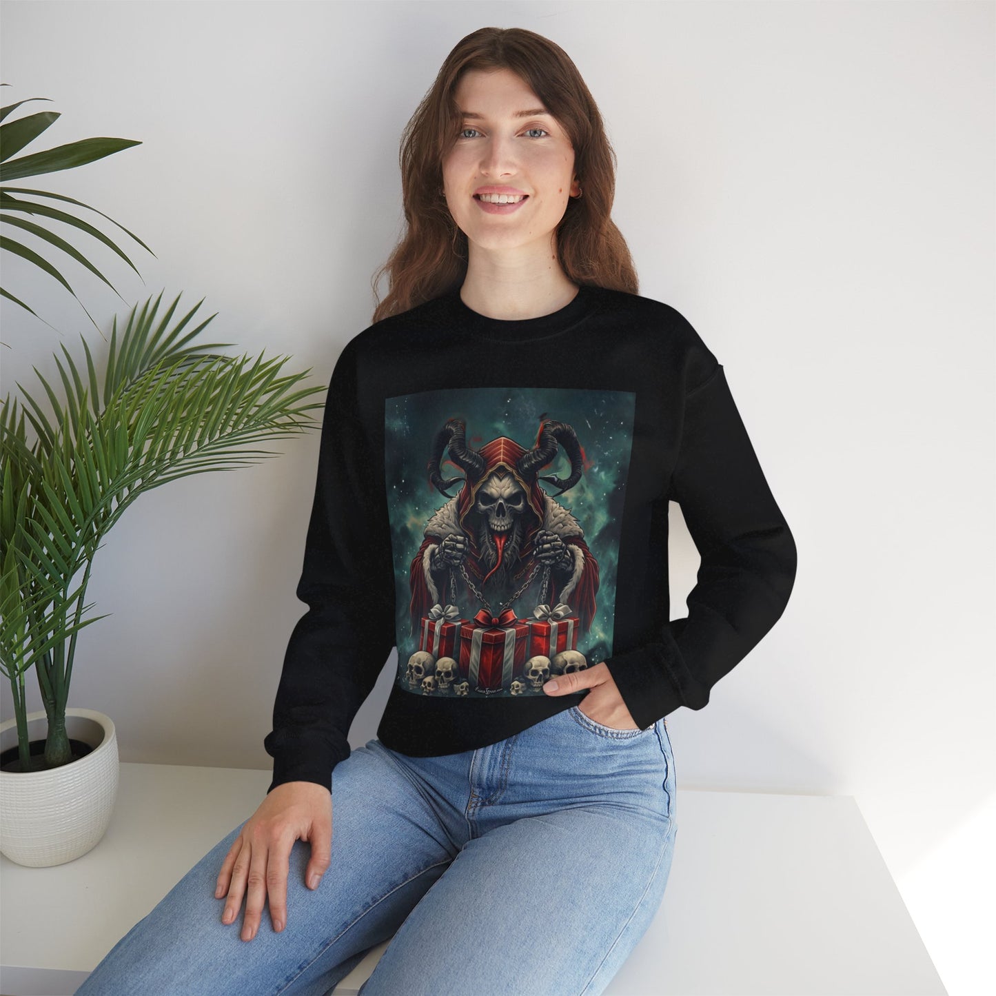 Dark Christmas Crewneck Sweatshirt