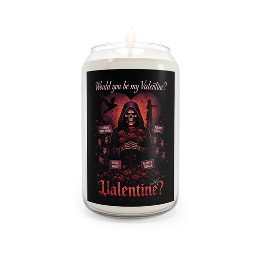Valentine? Gothic Grim Reaper Scented Soy Candle — 13.75oz