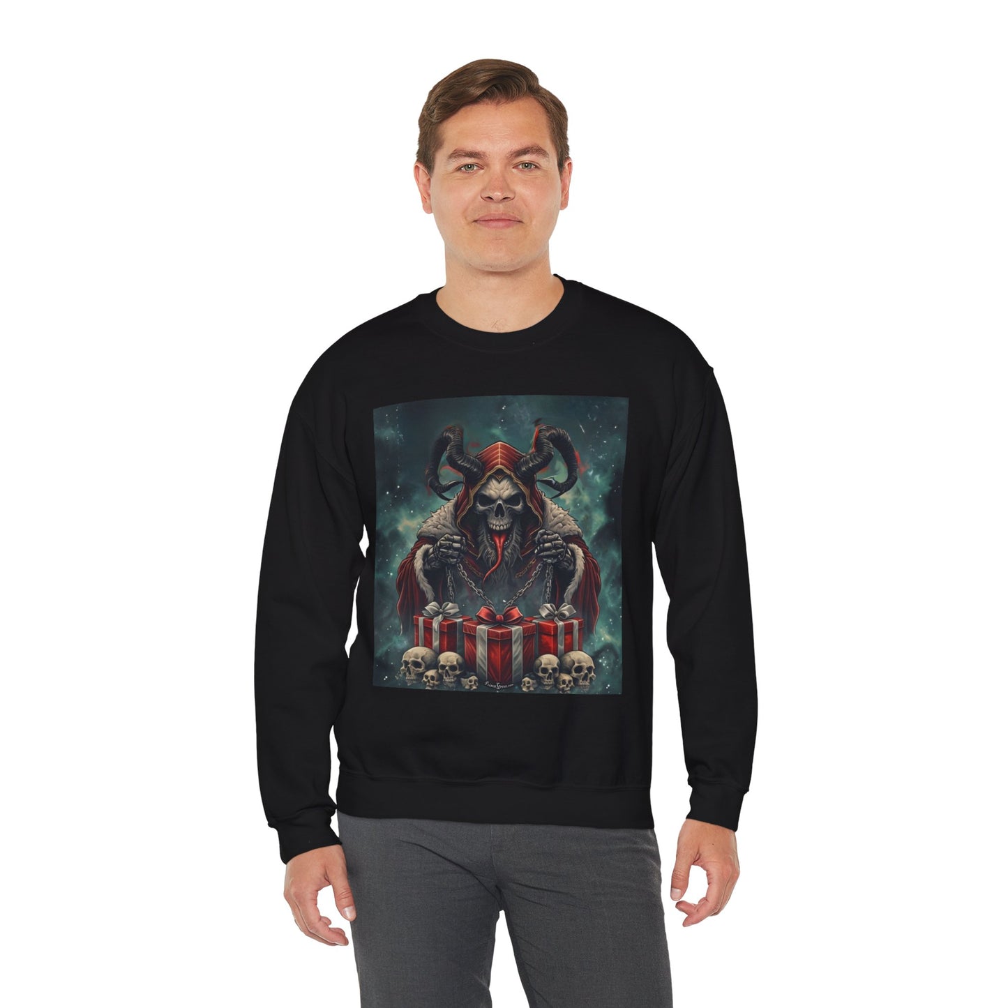 Dark Christmas Crewneck Sweatshirt