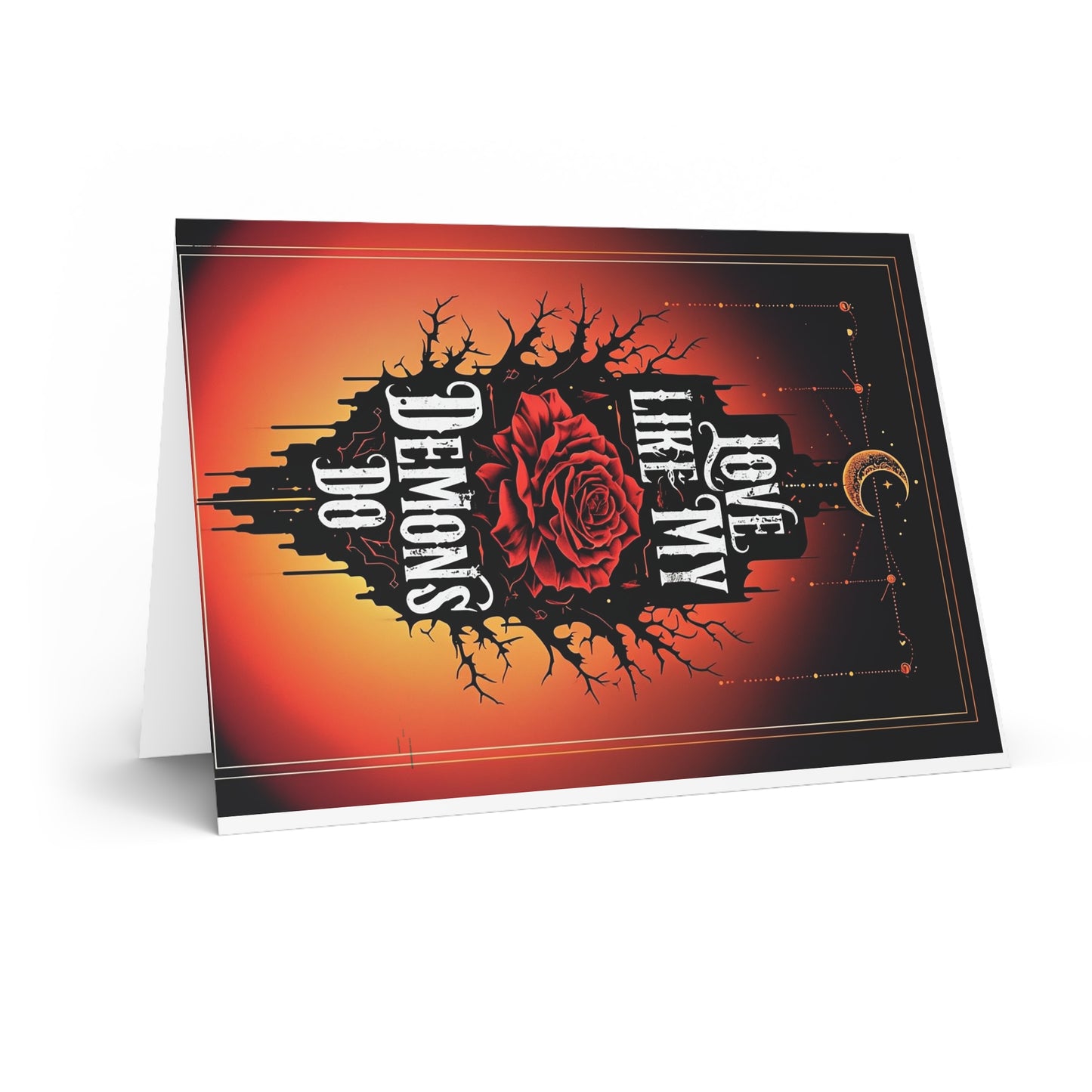 Love me like my Demons | Greeting Card